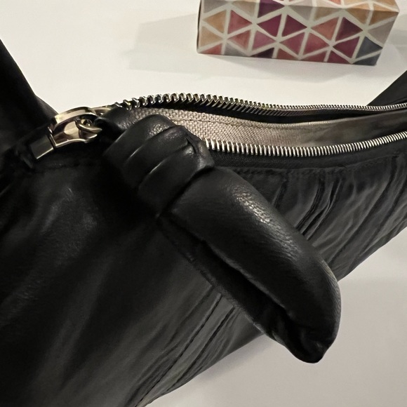 *SOLD* Lemaire Small Croissant Bag in Black - Picture 8 of 9